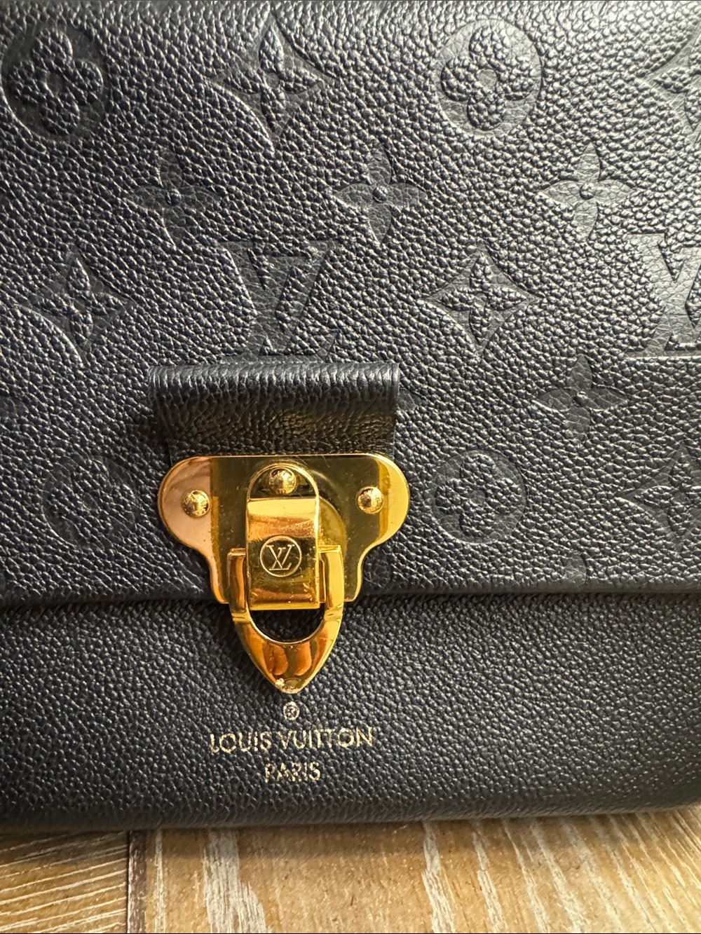 Louis Vuitton Vavin PM Monogram Empreinte Noir Black Leather Shoulder Bag - Picture 5 of 16